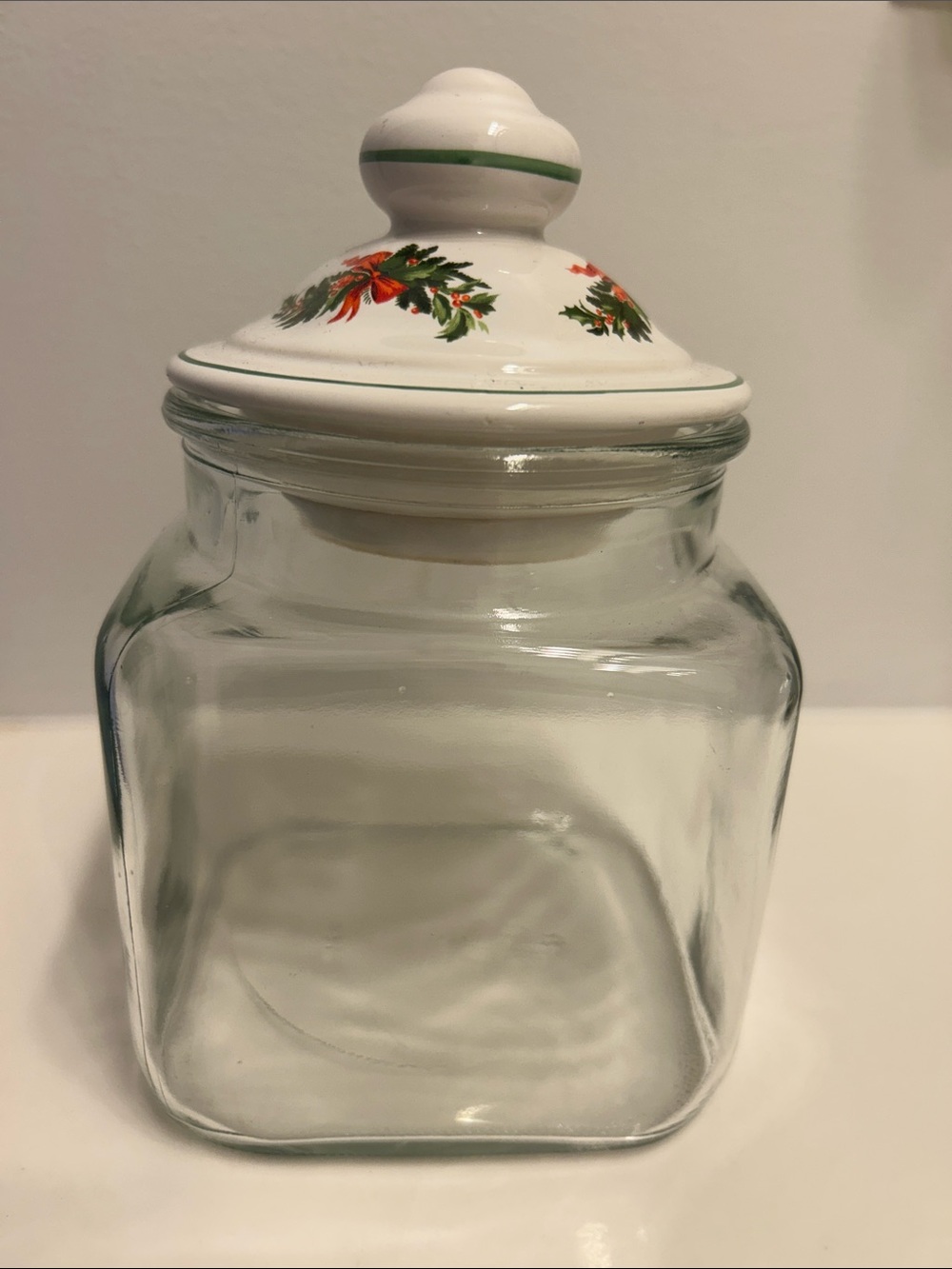 Vintage PFALTZGRAFF Heritage Glass Canister